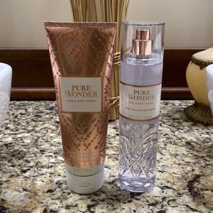 Bath and Body Works Pure Wonder Body Cream and Mist